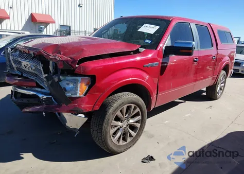 2011 Ford F-150 Lariat из США, поврежденный, VIN 1FTFW1EF4BFA77806